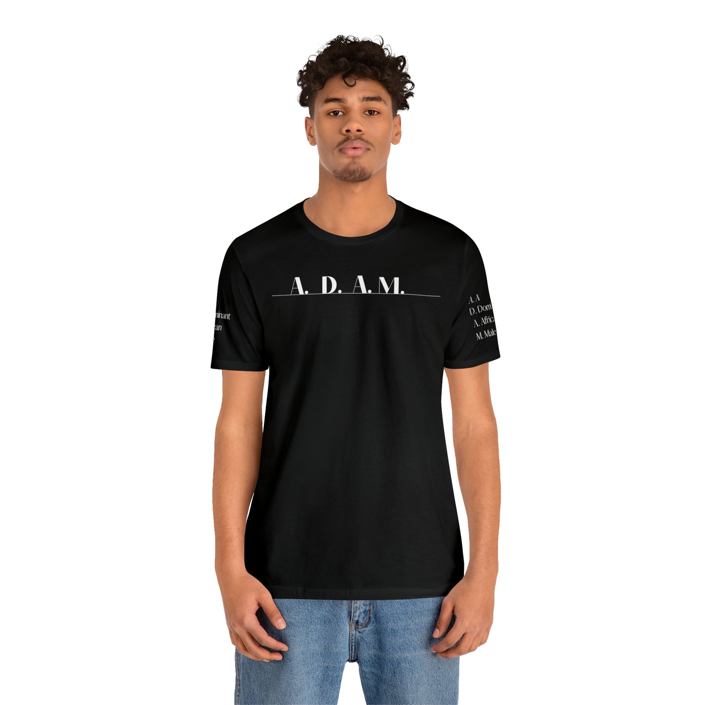 A.D.A.M. Unisex Jersey Short Sleeve Tee