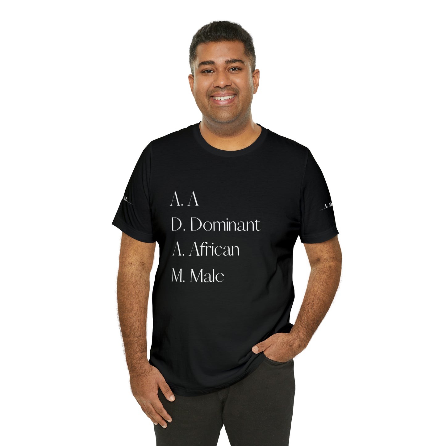 A.D.A.M. Unisex Jersey Short Sleeve Tee