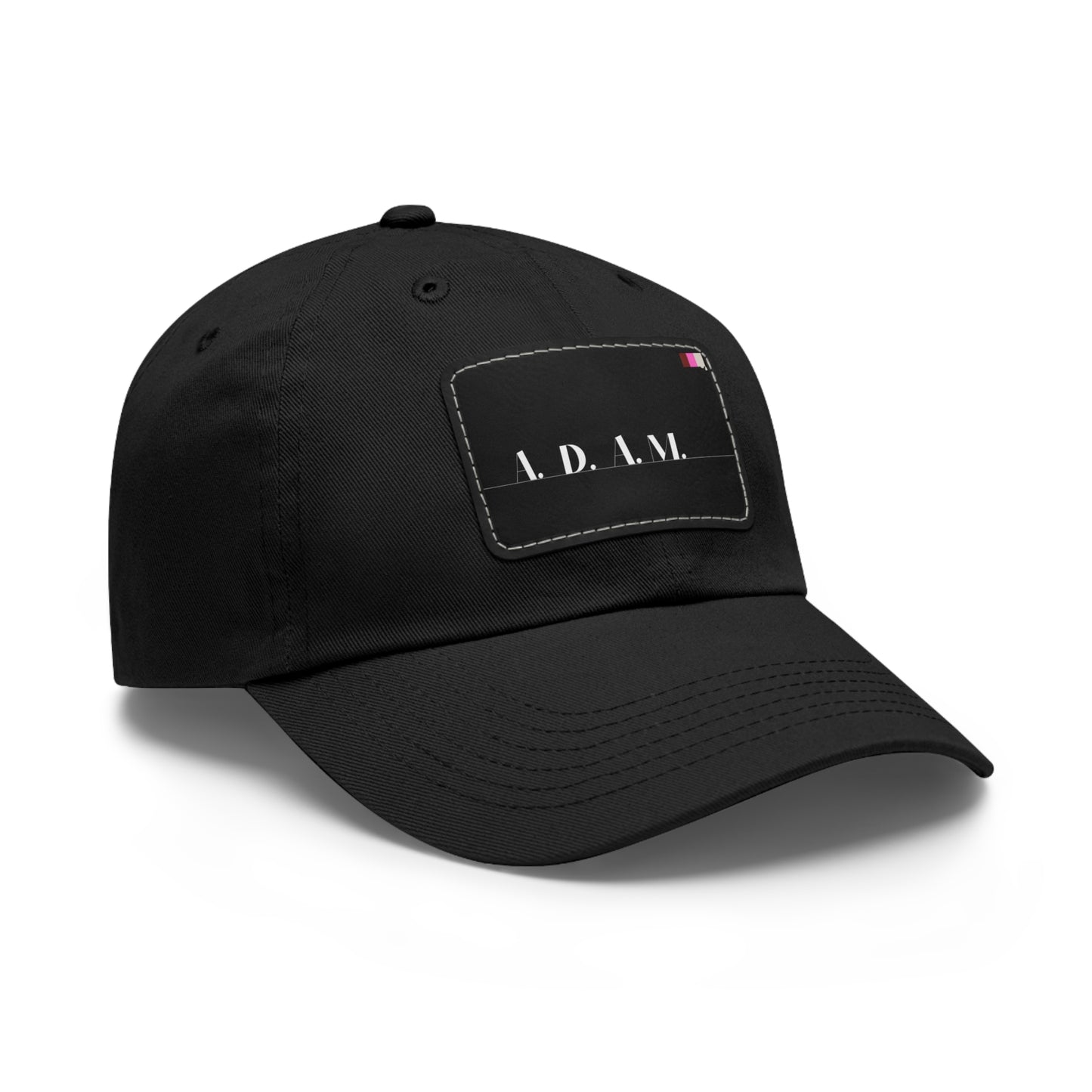A.D.A.M Dad Hat with Leather Patch