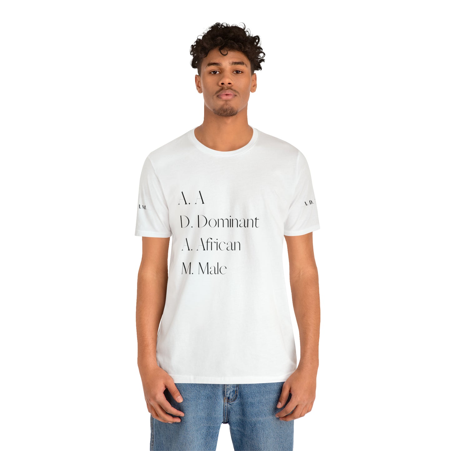 A.D.A.M. Unisex Jersey Short Sleeve Tee