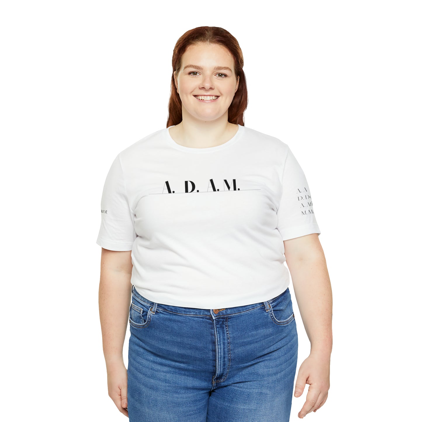 A.D.A.M. Unisex Jersey Short Sleeve Tee