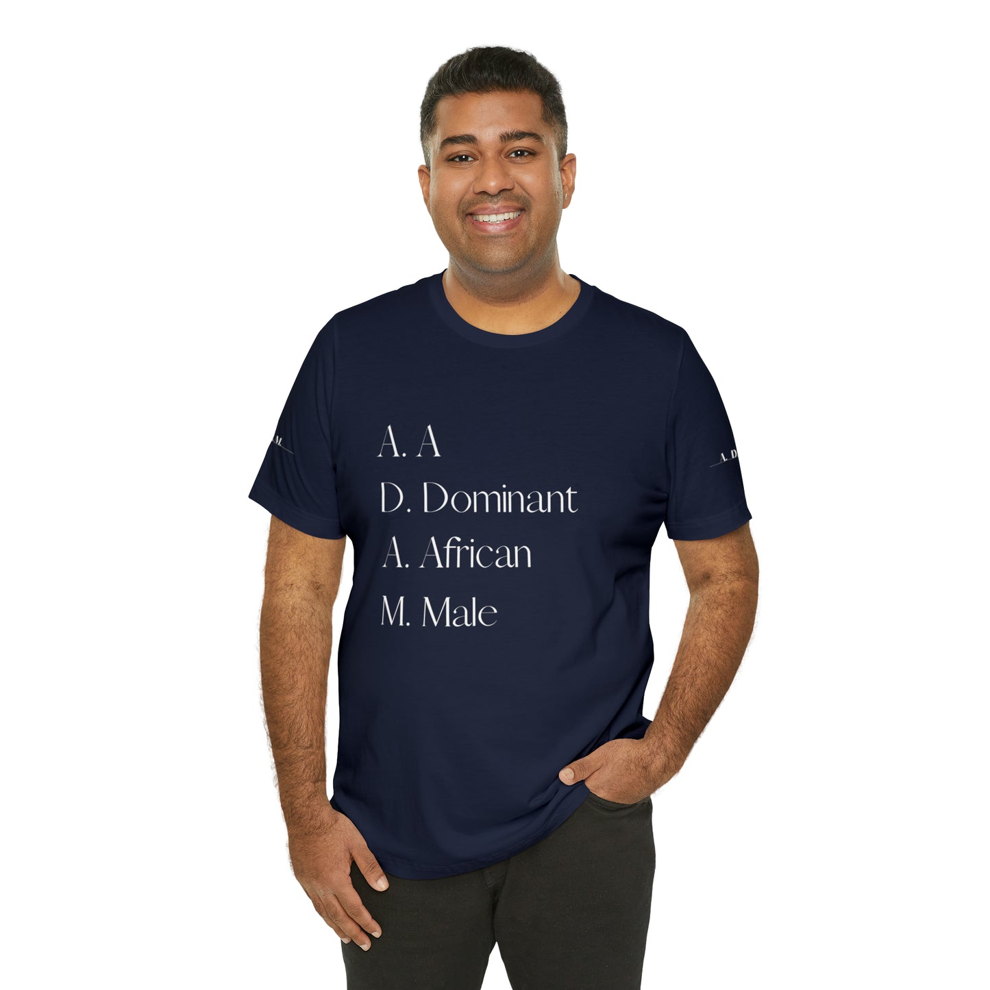 A.D.A.M. Unisex Jersey Short Sleeve Tee