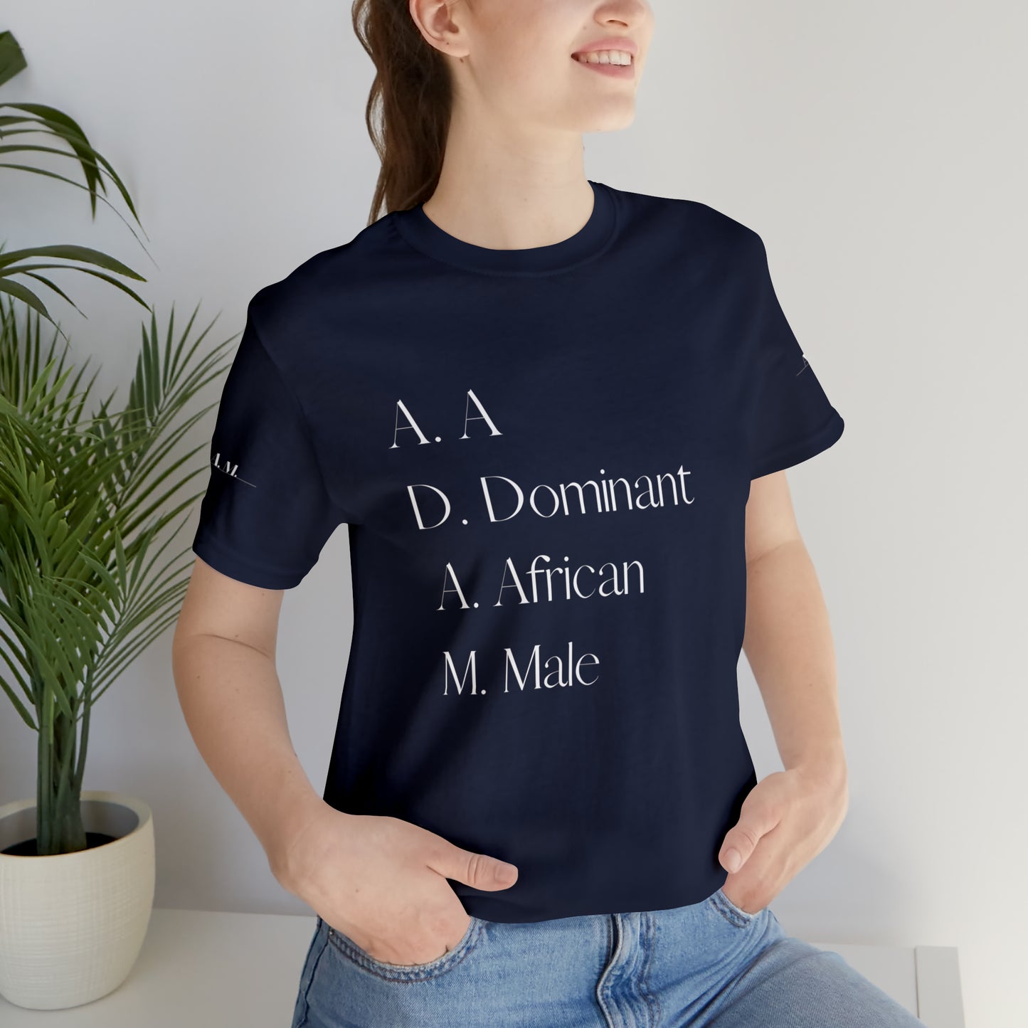 A.D.A.M. Unisex Jersey Short Sleeve Tee