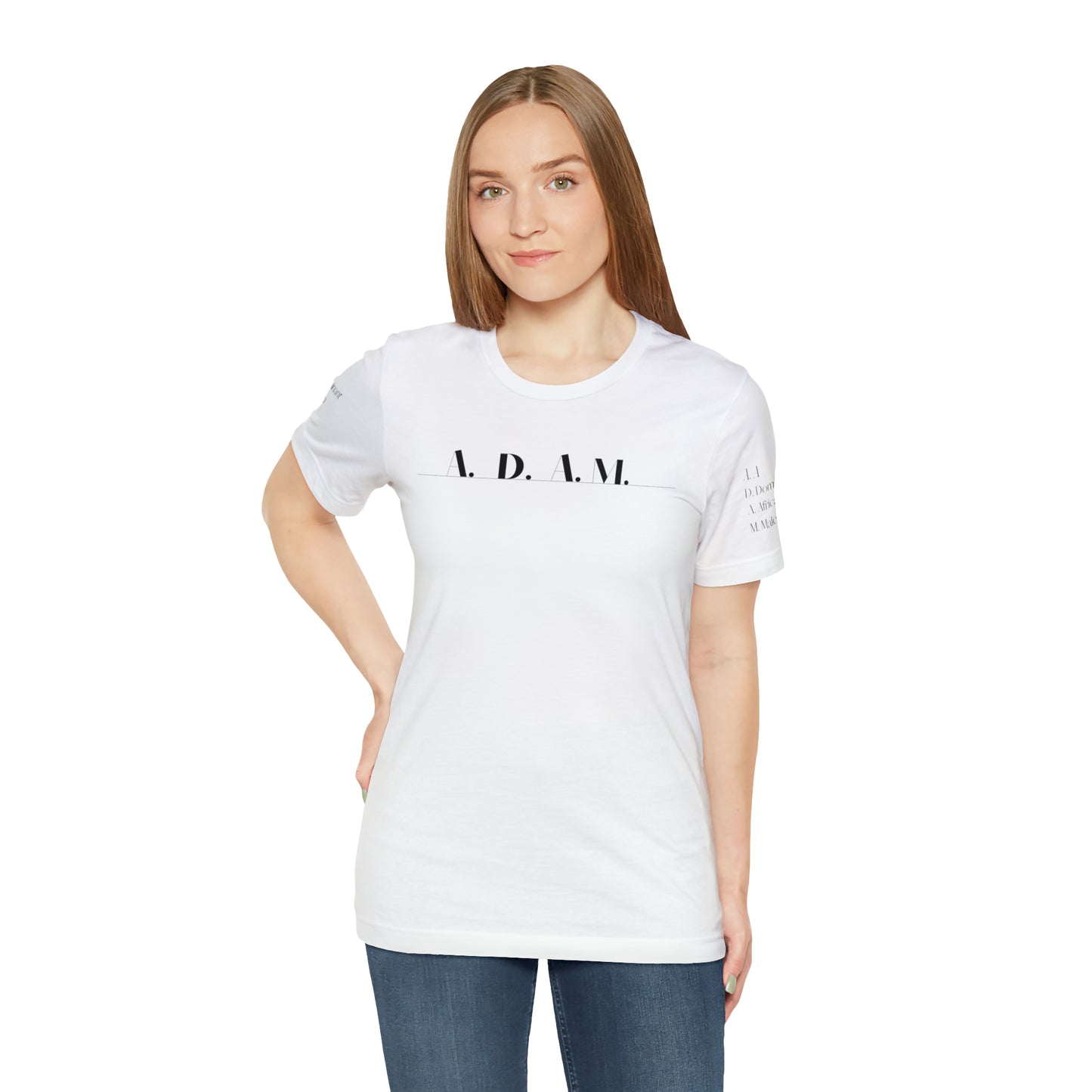 A.D.A.M. Unisex Jersey Short Sleeve Tee
