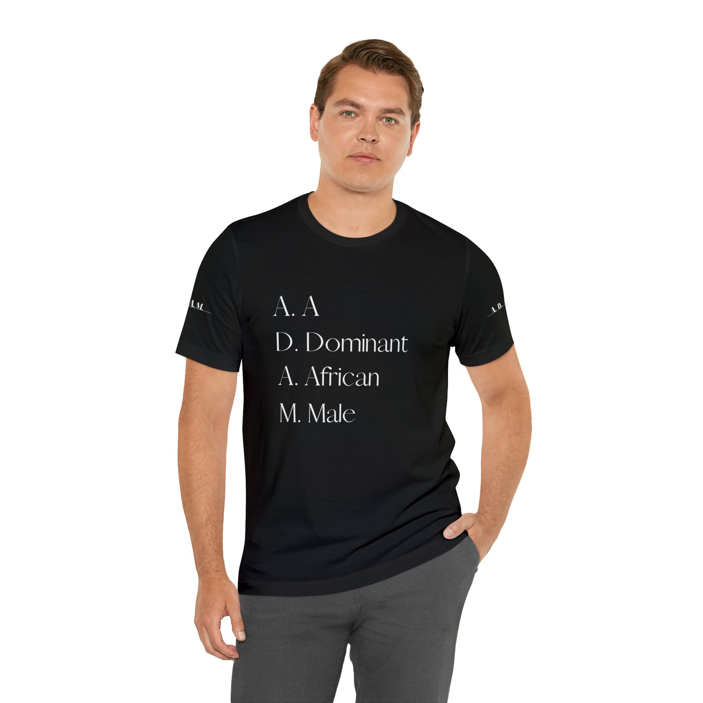 A.D.A.M. Unisex Jersey Short Sleeve Tee