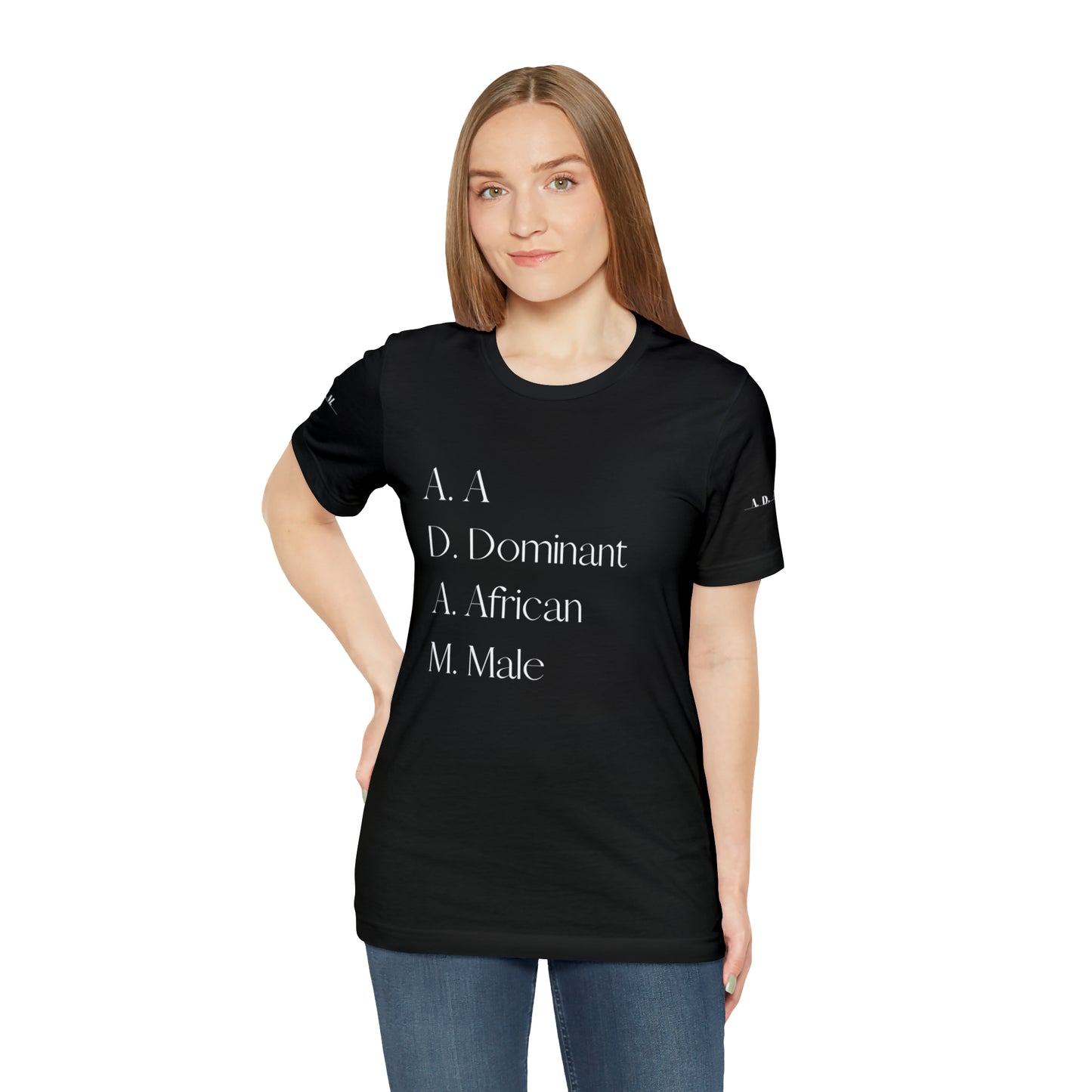 A.D.A.M. Unisex Jersey Short Sleeve Tee