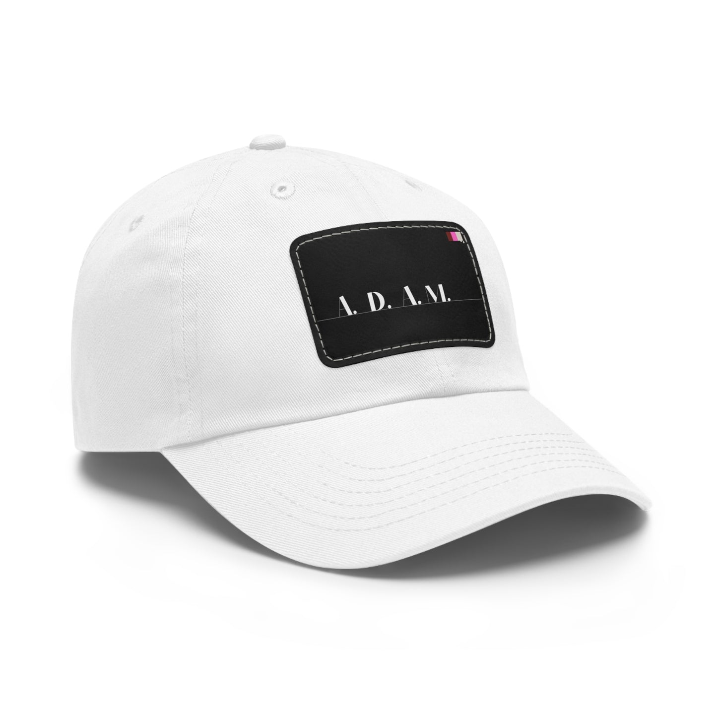A.D.A.M Dad Hat with Leather Patch