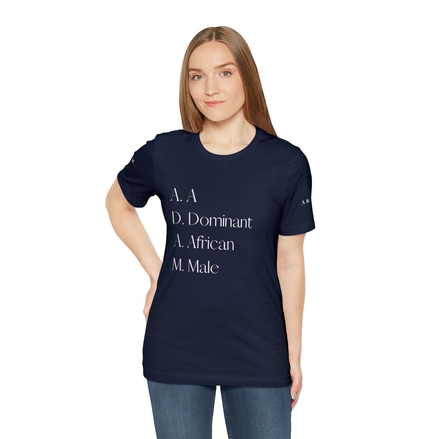 A.D.A.M. Unisex Jersey Short Sleeve Tee