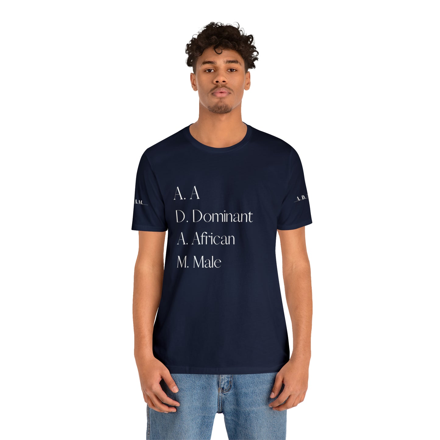 A.D.A.M. Unisex Jersey Short Sleeve Tee