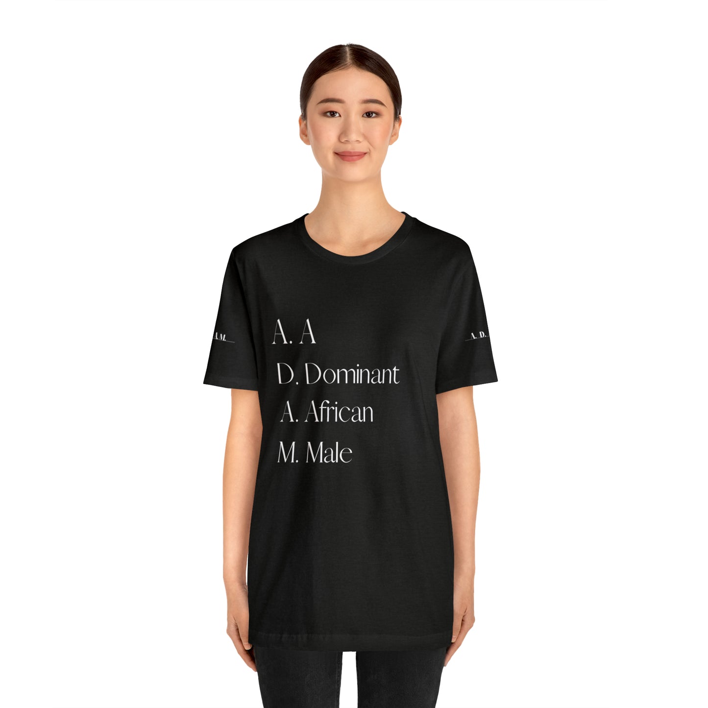A.D.A.M. Unisex Jersey Short Sleeve Tee