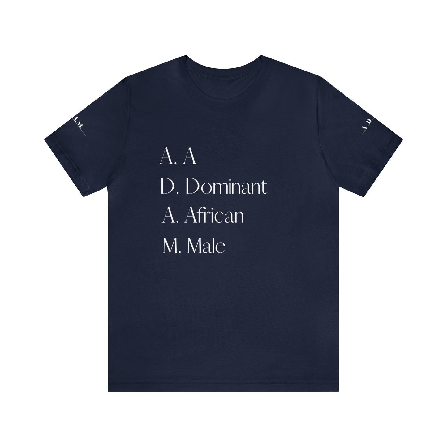 A.D.A.M. Unisex Jersey Short Sleeve Tee