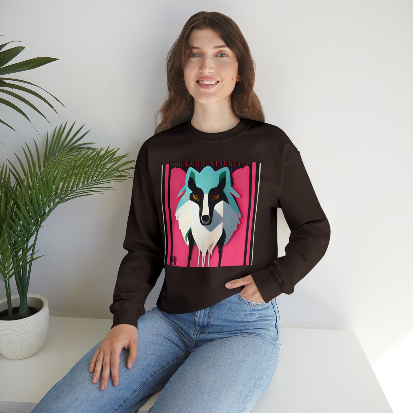 Urban Wolf Unisex Heavy Blend™ Crewneck Sweatshirt