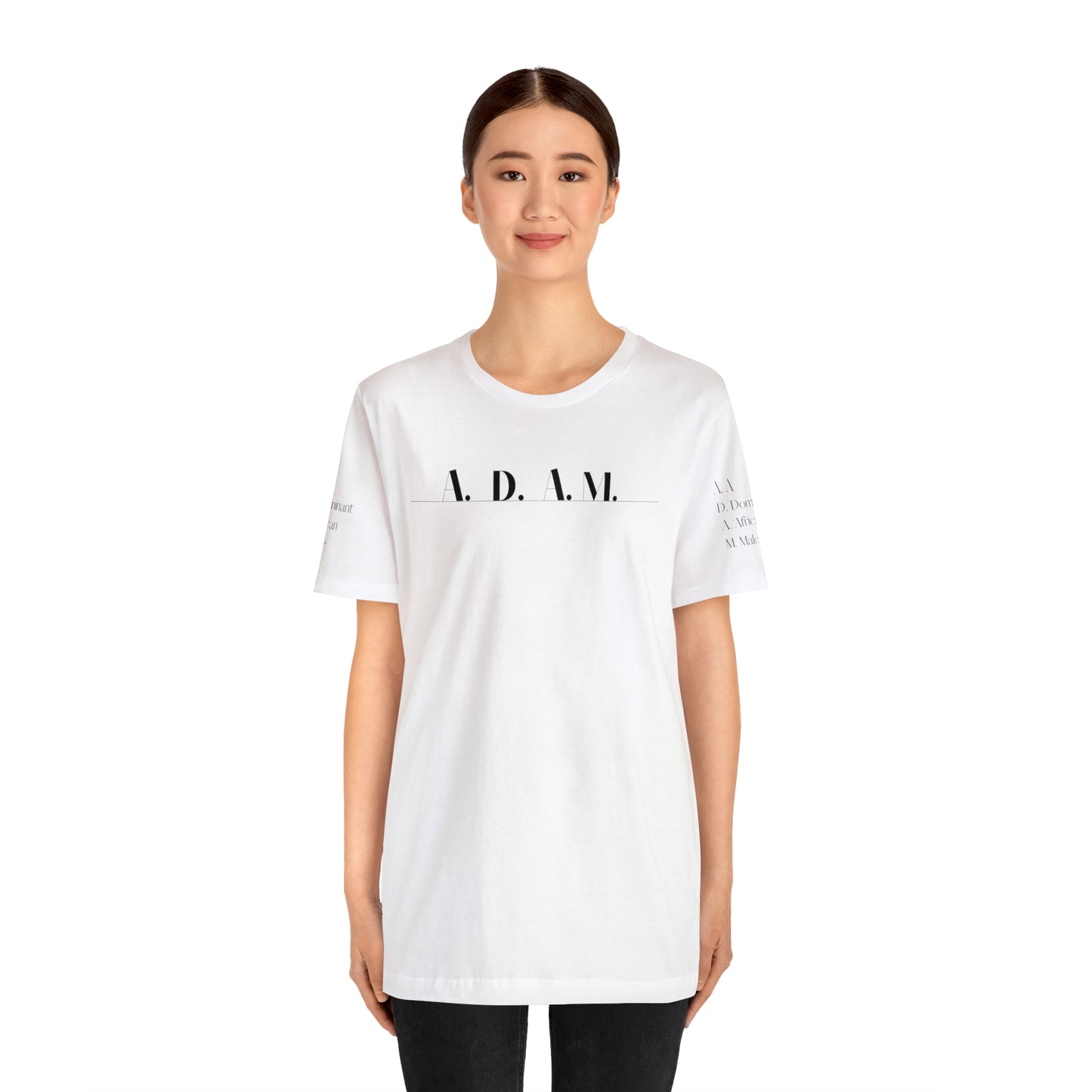 A.D.A.M. Unisex Jersey Short Sleeve Tee