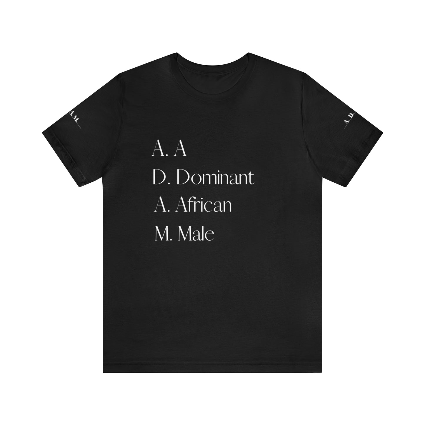 A.D.A.M. Unisex Jersey Short Sleeve Tee