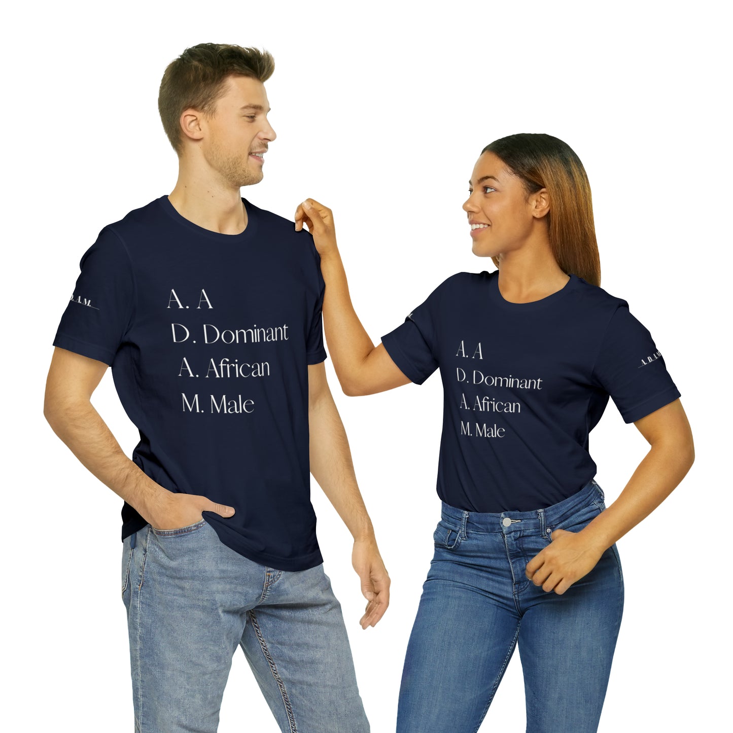 A.D.A.M. Unisex Jersey Short Sleeve Tee