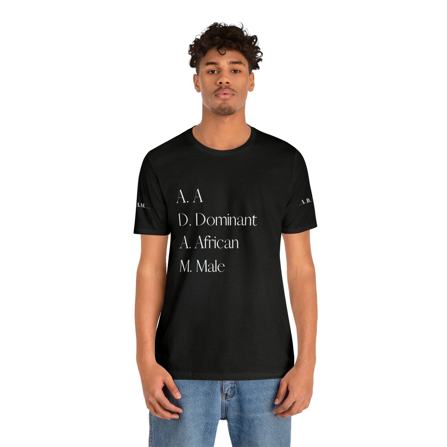 A.D.A.M. Unisex Jersey Short Sleeve Tee