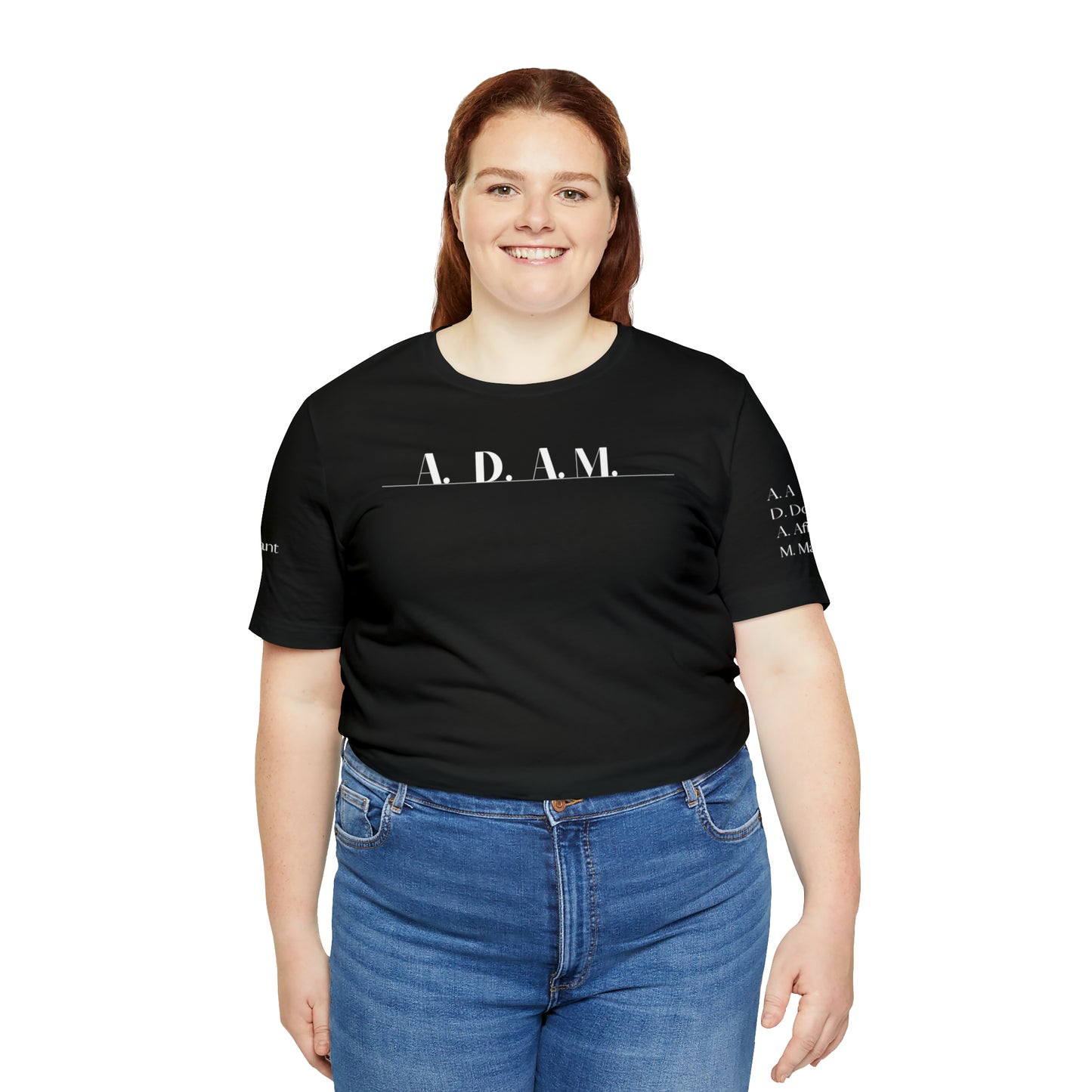 A.D.A.M. Unisex Jersey Short Sleeve Tee