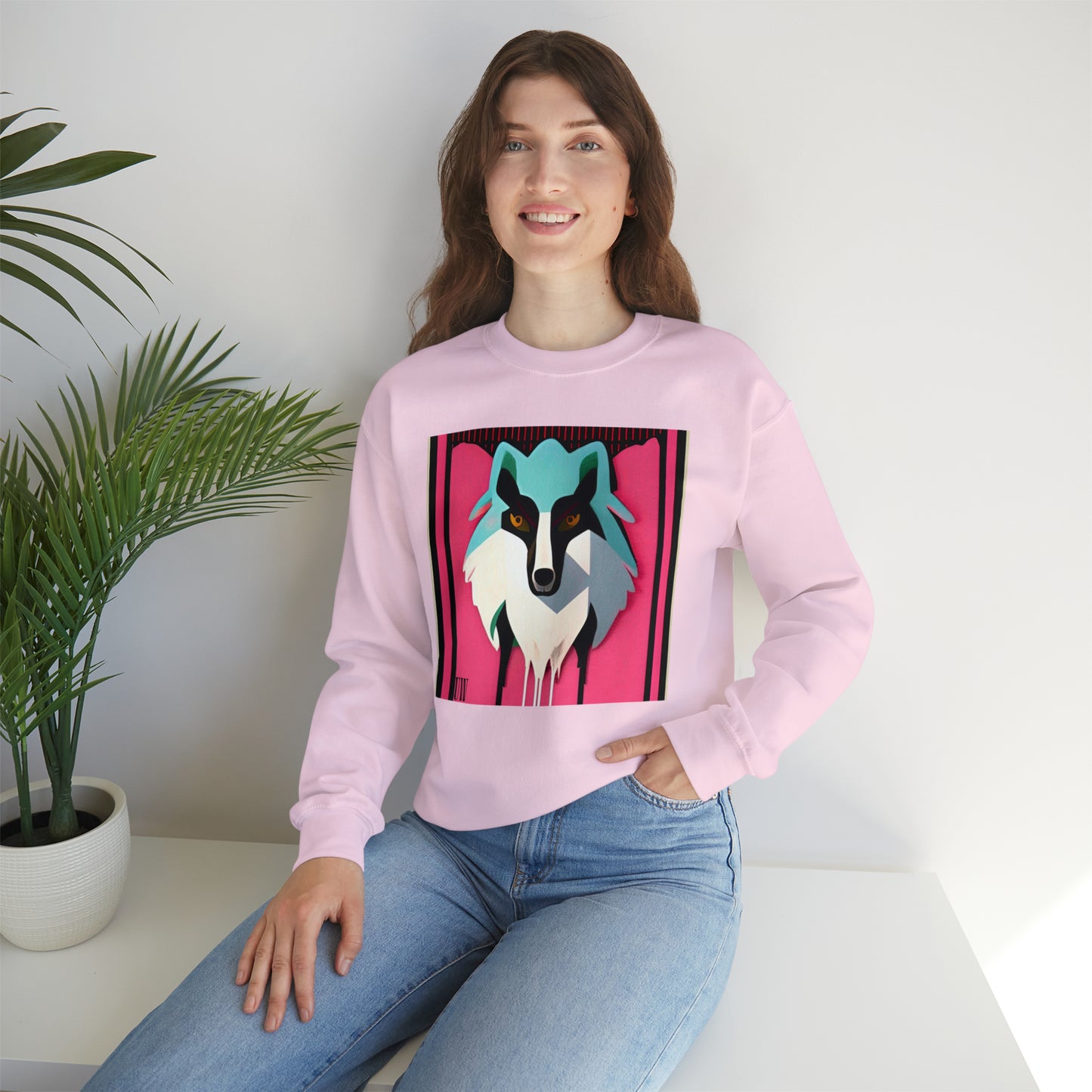 Urban Wolf Unisex Heavy Blend™ Crewneck Sweatshirt