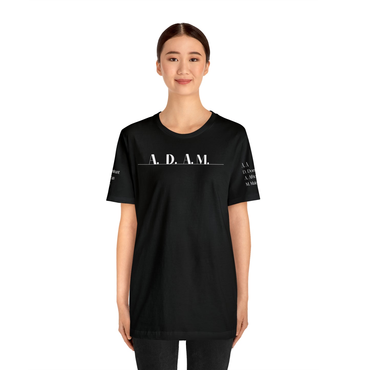 A.D.A.M. Unisex Jersey Short Sleeve Tee