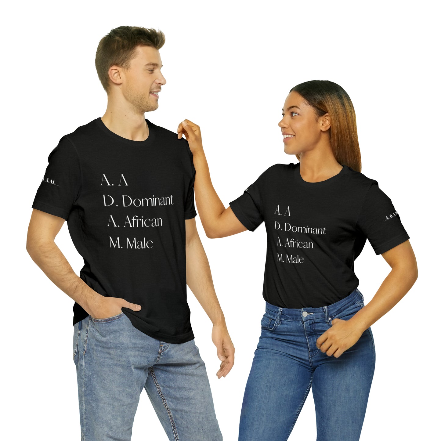 A.D.A.M. Unisex Jersey Short Sleeve Tee