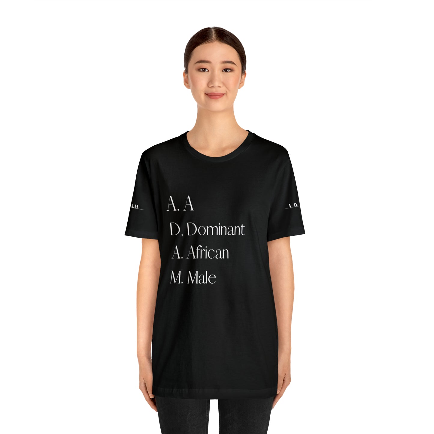 A.D.A.M. Unisex Jersey Short Sleeve Tee