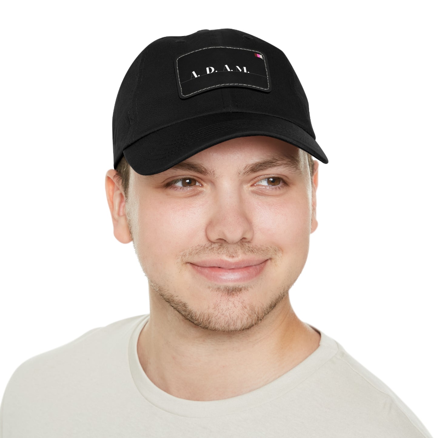 A.D.A.M Dad Hat with Leather Patch