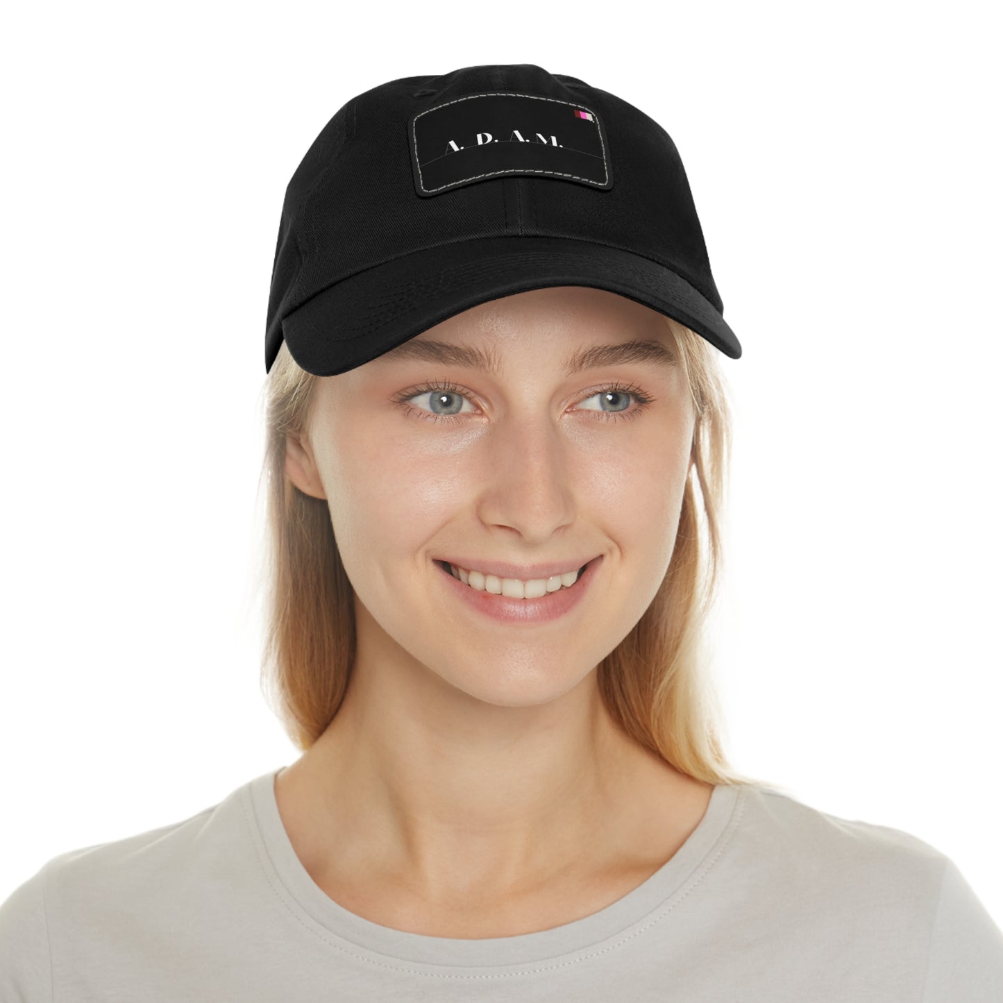 A.D.A.M Dad Hat with Leather Patch