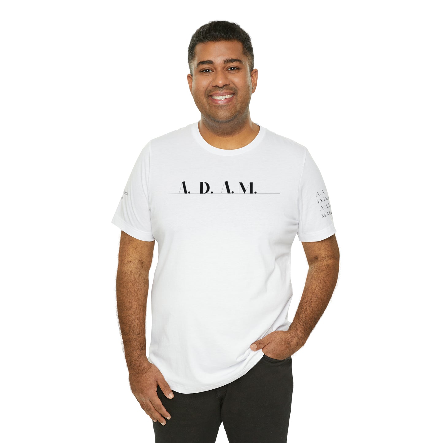 A.D.A.M. Unisex Jersey Short Sleeve Tee