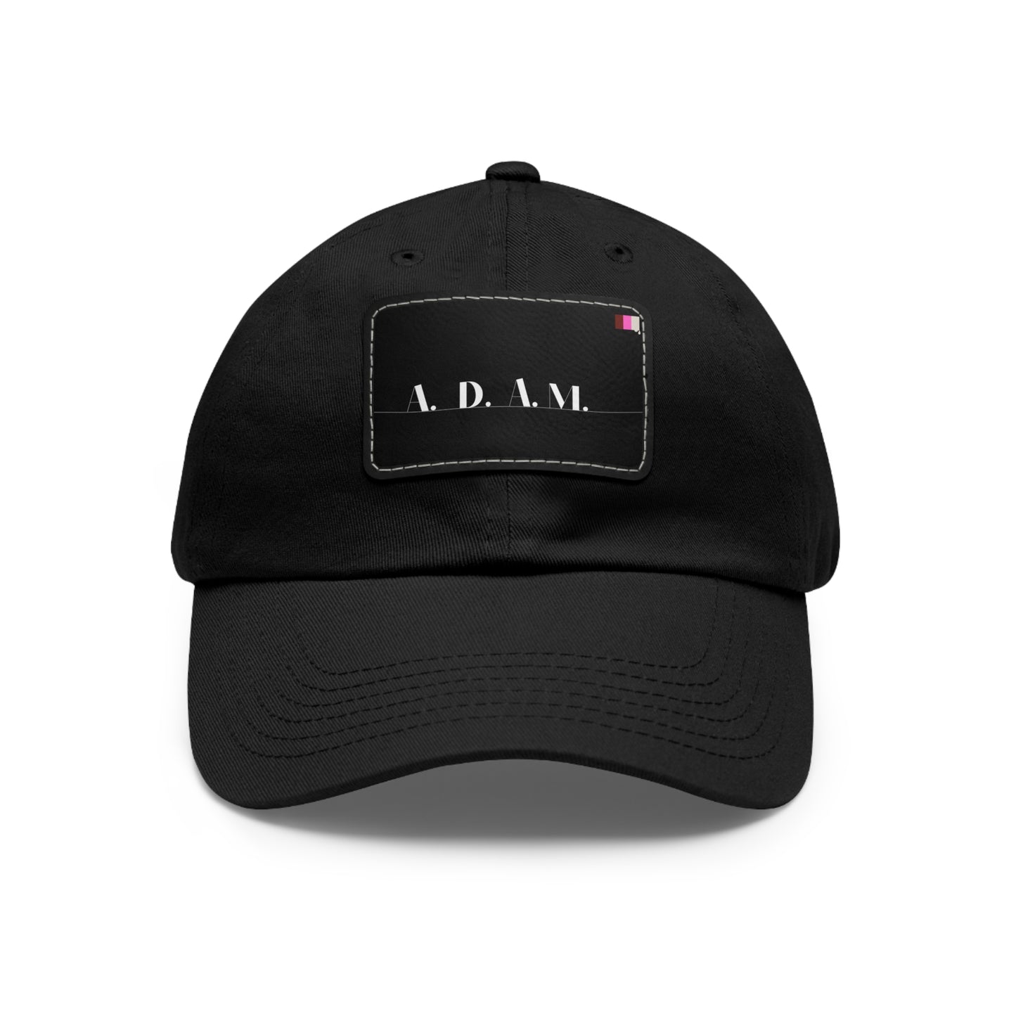 A.D.A.M Dad Hat with Leather Patch