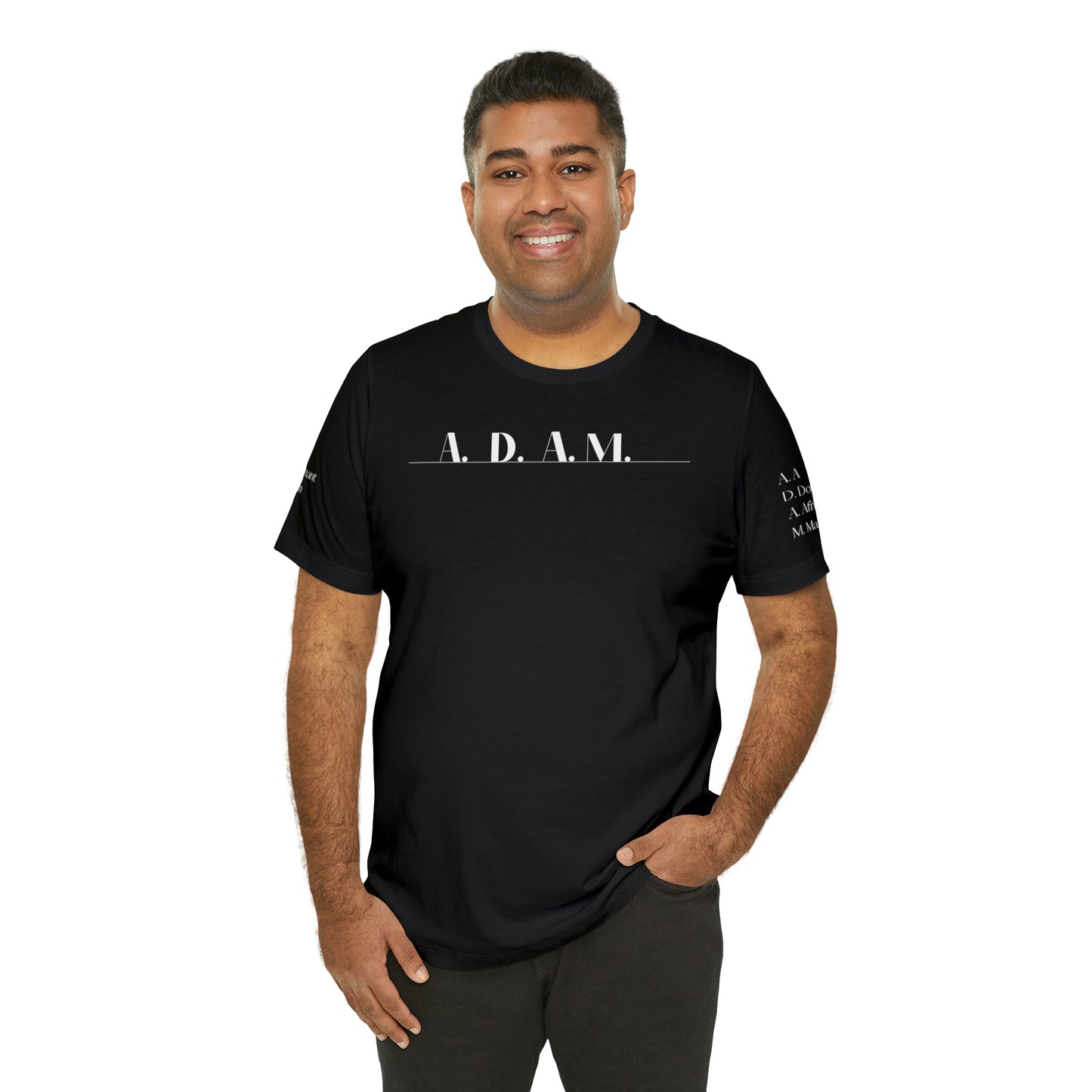 A.D.A.M. Unisex Jersey Short Sleeve Tee