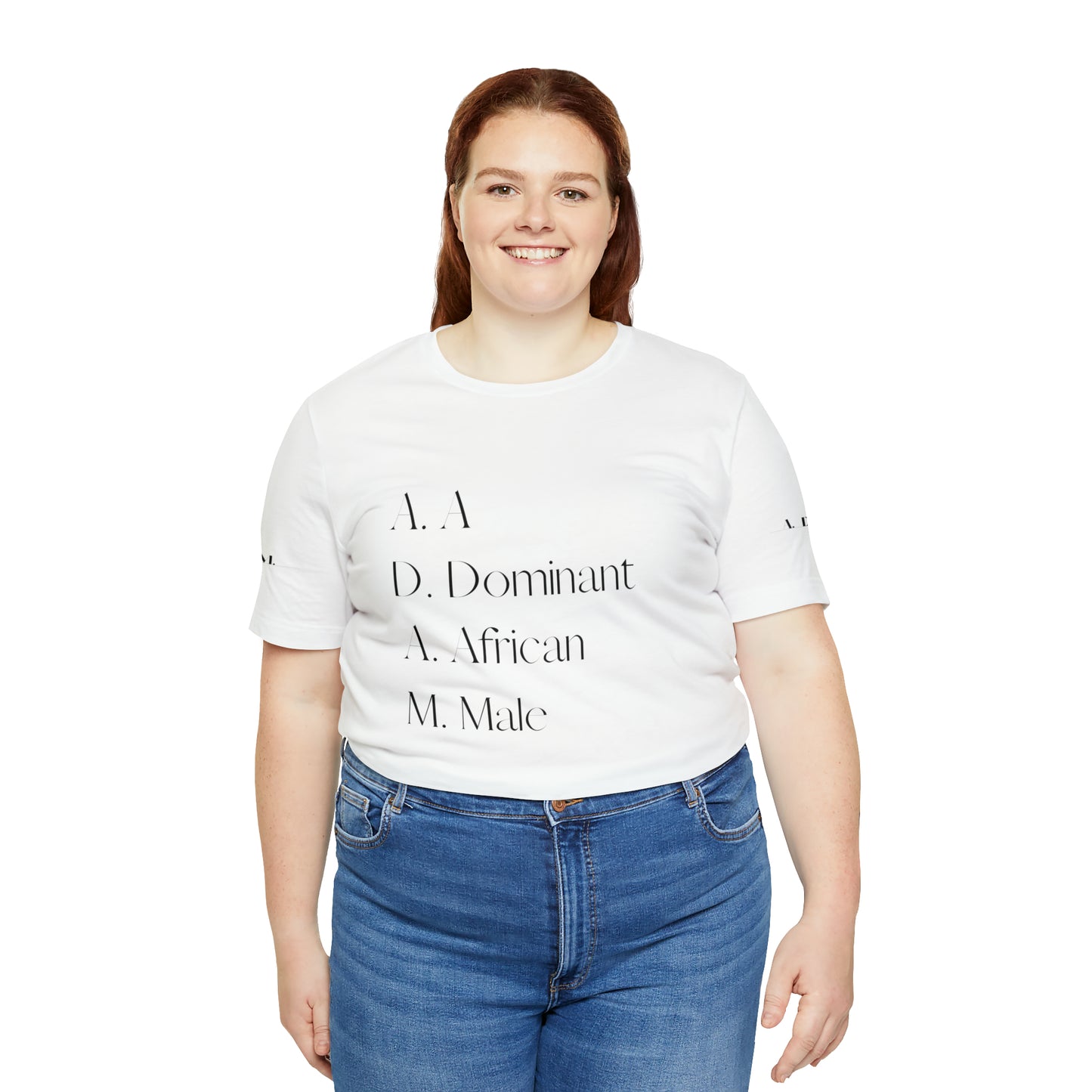 A.D.A.M. Unisex Jersey Short Sleeve Tee