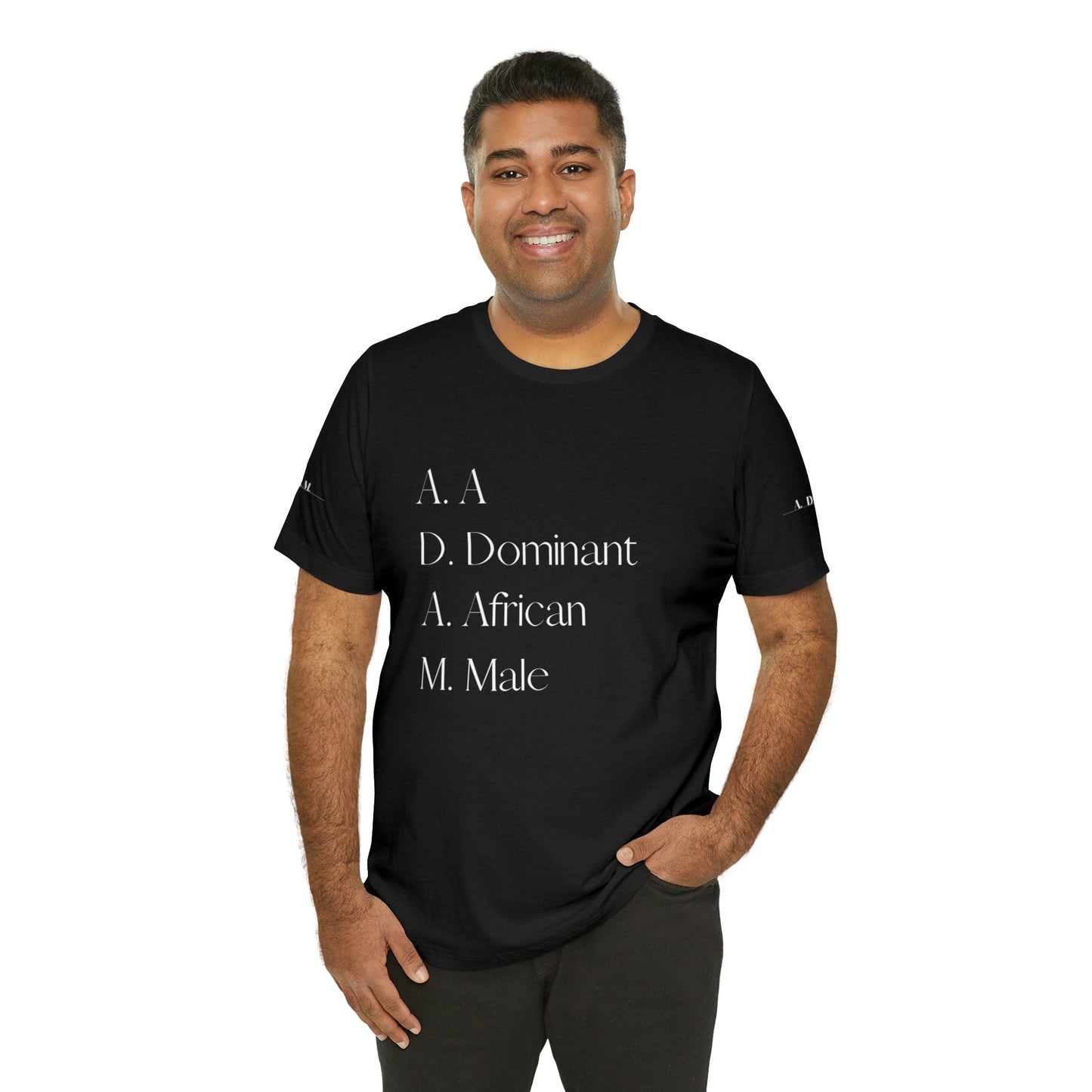 A.D.A.M. Unisex Jersey Short Sleeve Tee