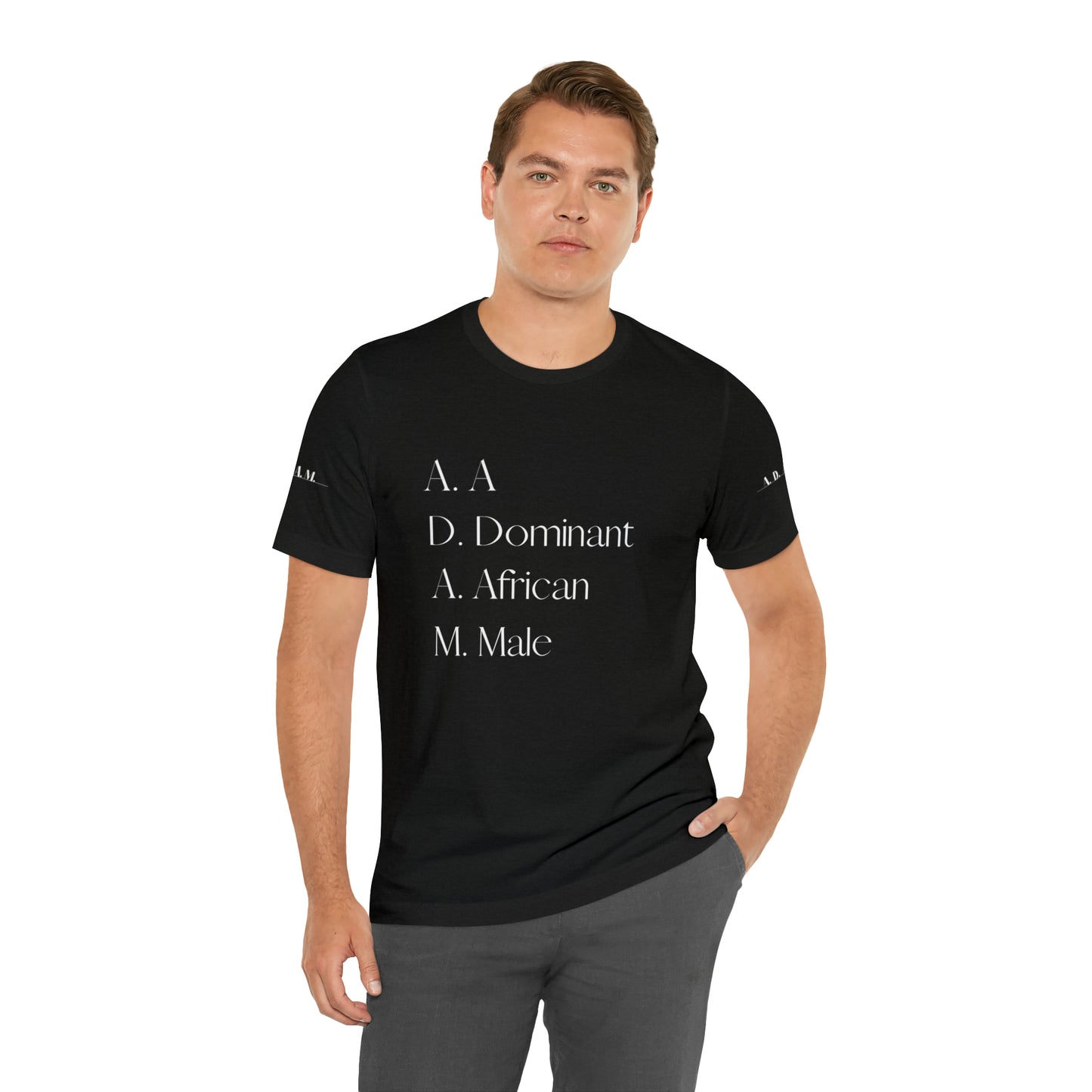 A.D.A.M. Unisex Jersey Short Sleeve Tee