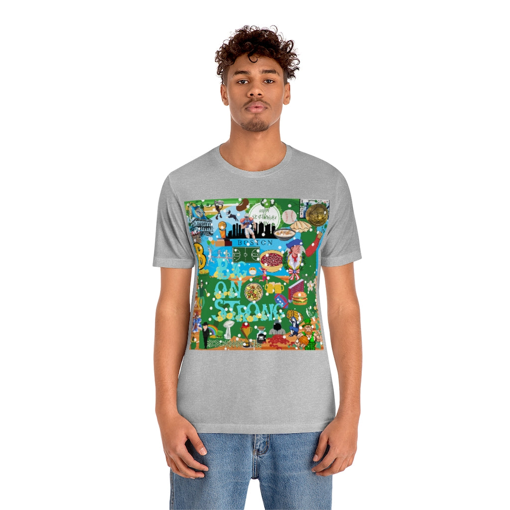 ND City Series BOS Unisex Jersey Short Sleeve Tee
