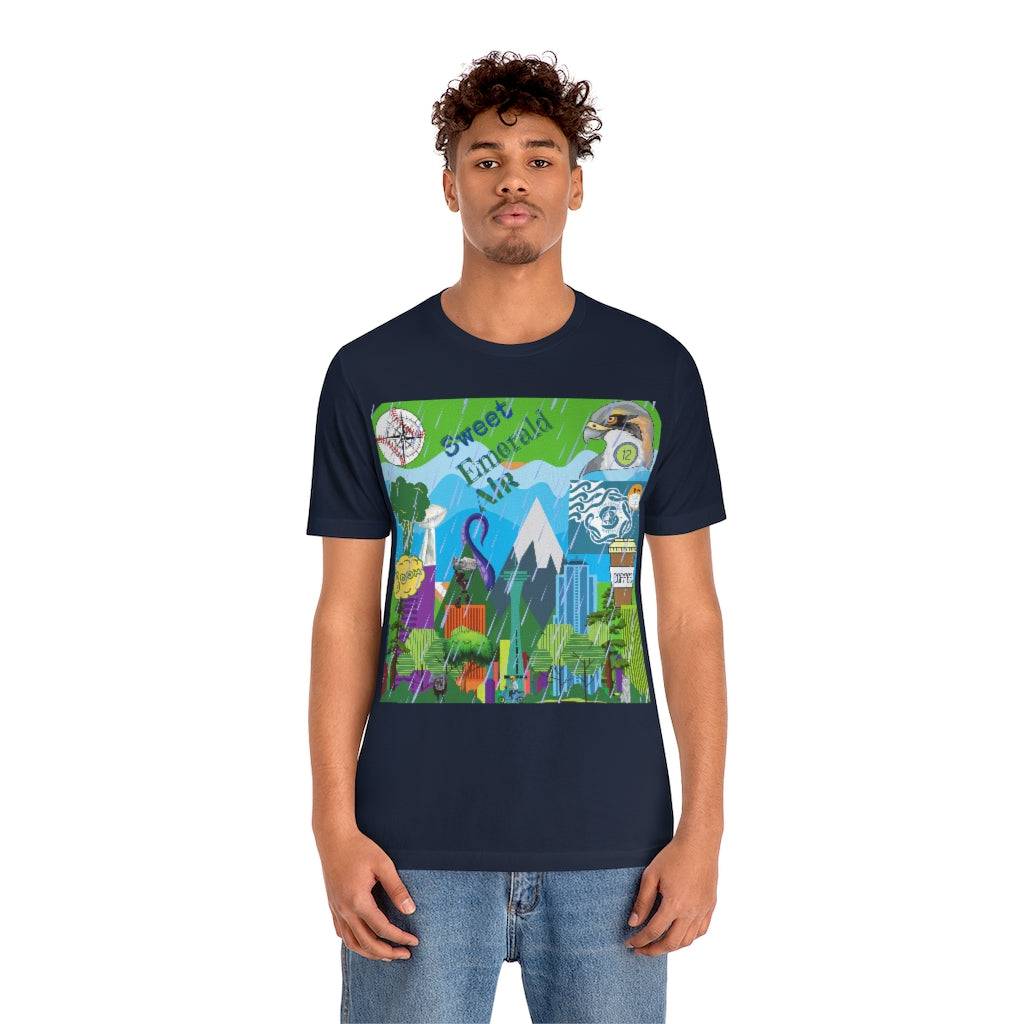 ND City Series SEA Unisex Jersey Short Sleeve Tee