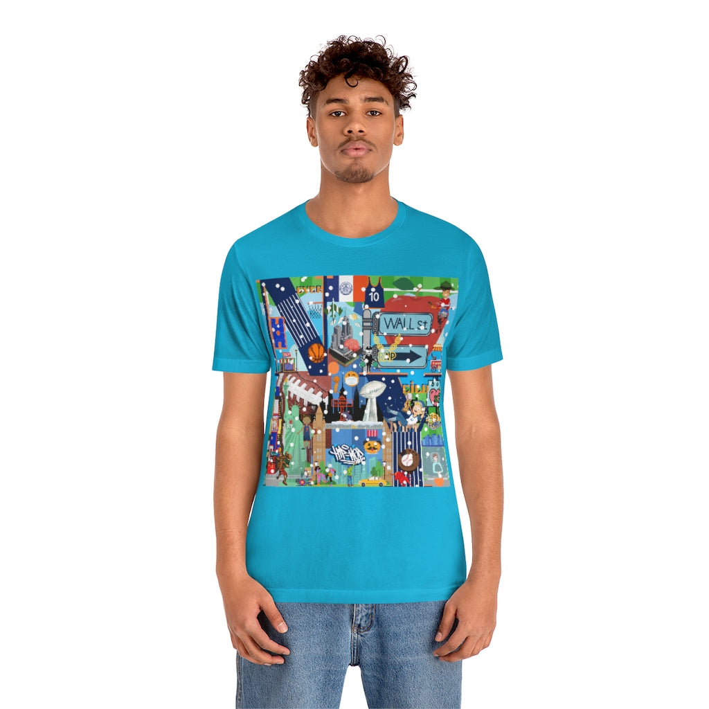 ND City Series N.Y. Unisex Jersey Short Sleeve Tee