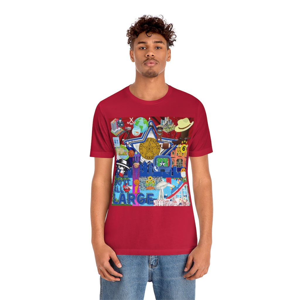 ND City Series DAL Unisex Jersey Short Sleeve Tee
