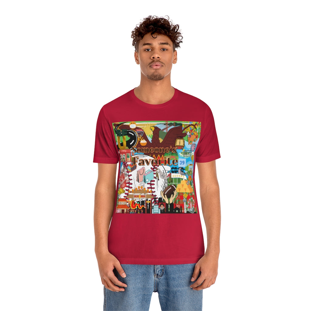 ND City Series S.F. Unisex Jersey Short Sleeve Tee