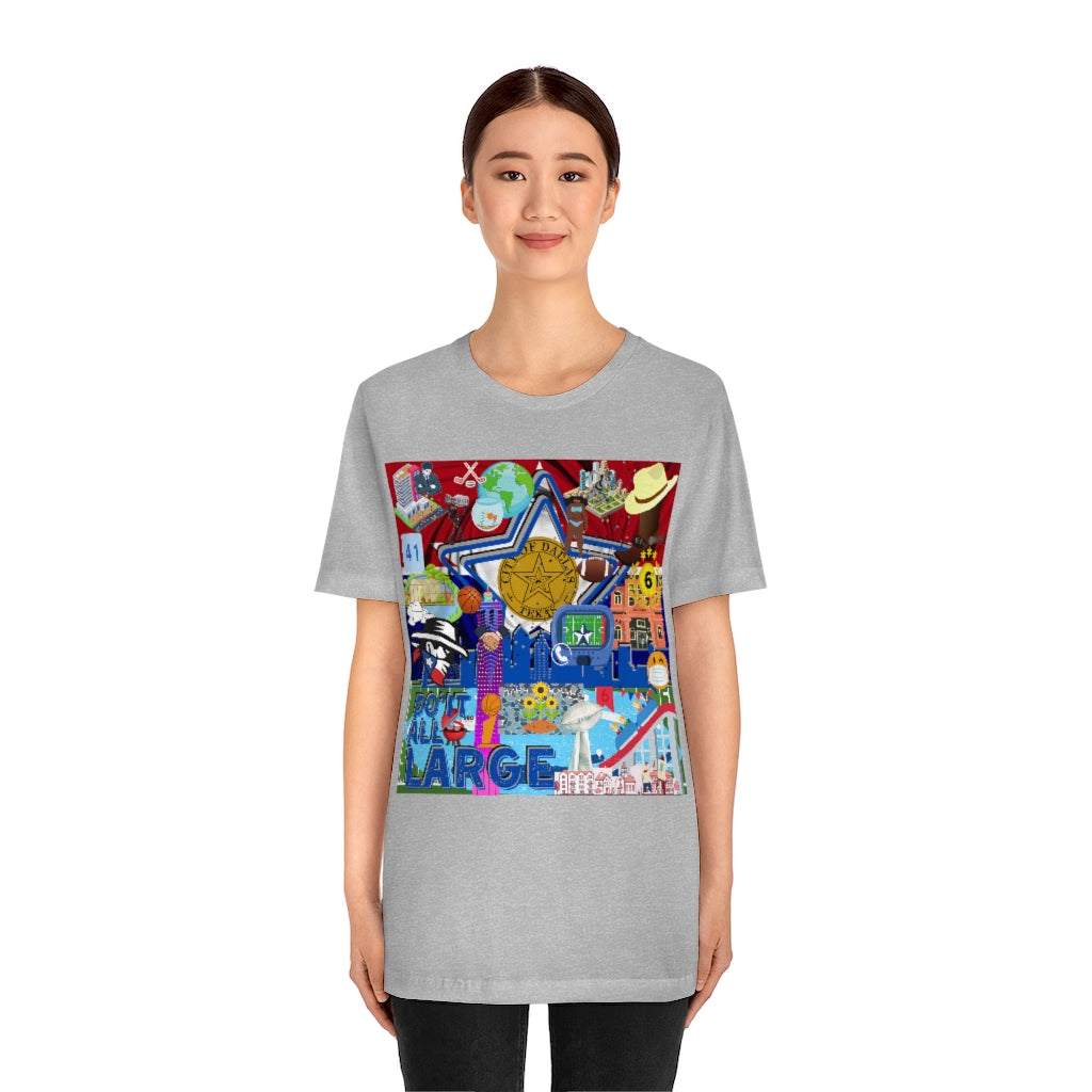 ND City Series DAL Unisex Jersey Short Sleeve Tee
