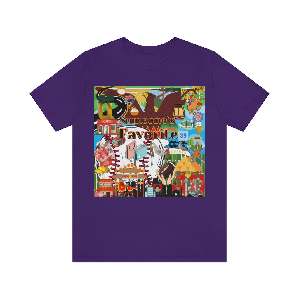 ND City Series S.F. Unisex Jersey Short Sleeve Tee