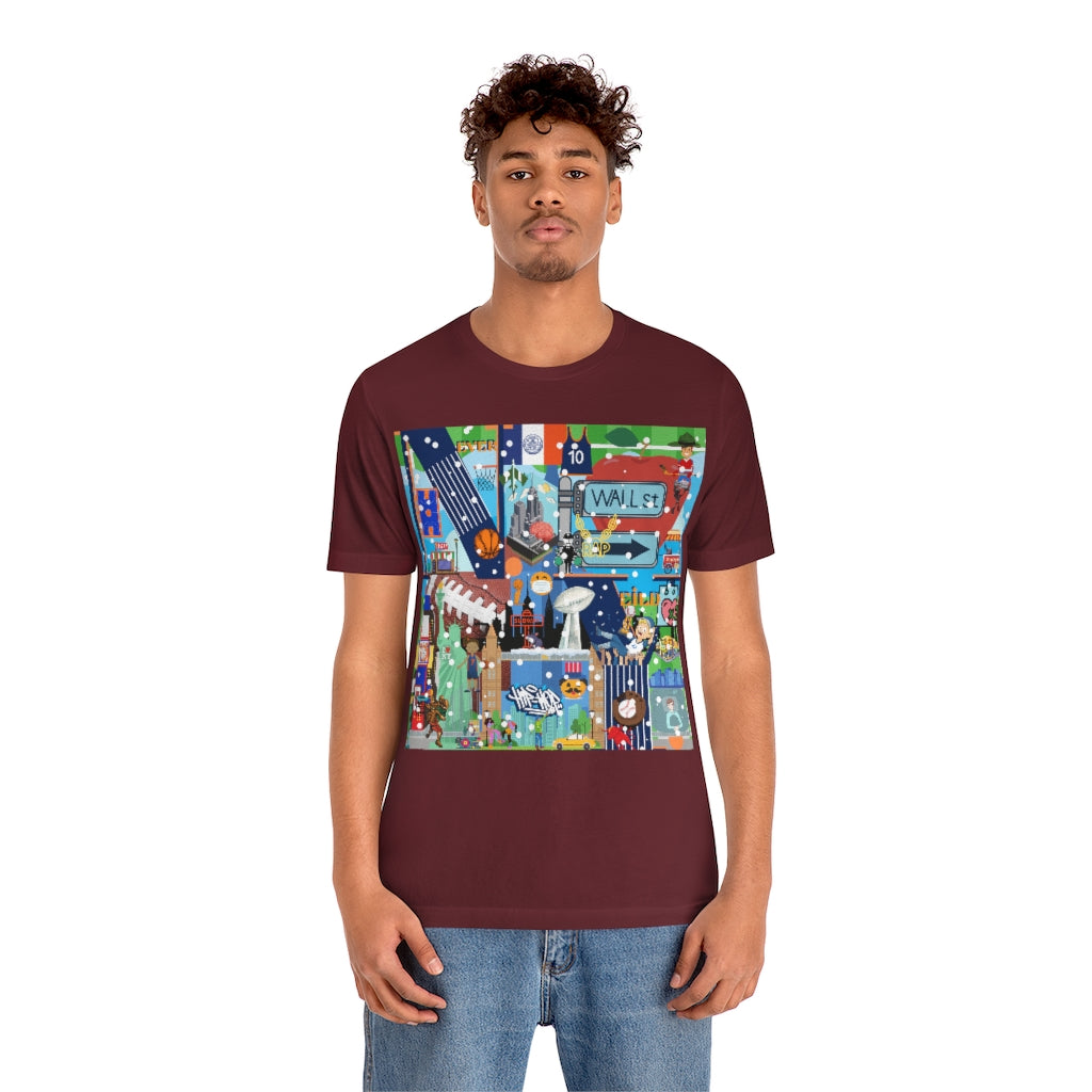 ND City Series N.Y. Unisex Jersey Short Sleeve Tee