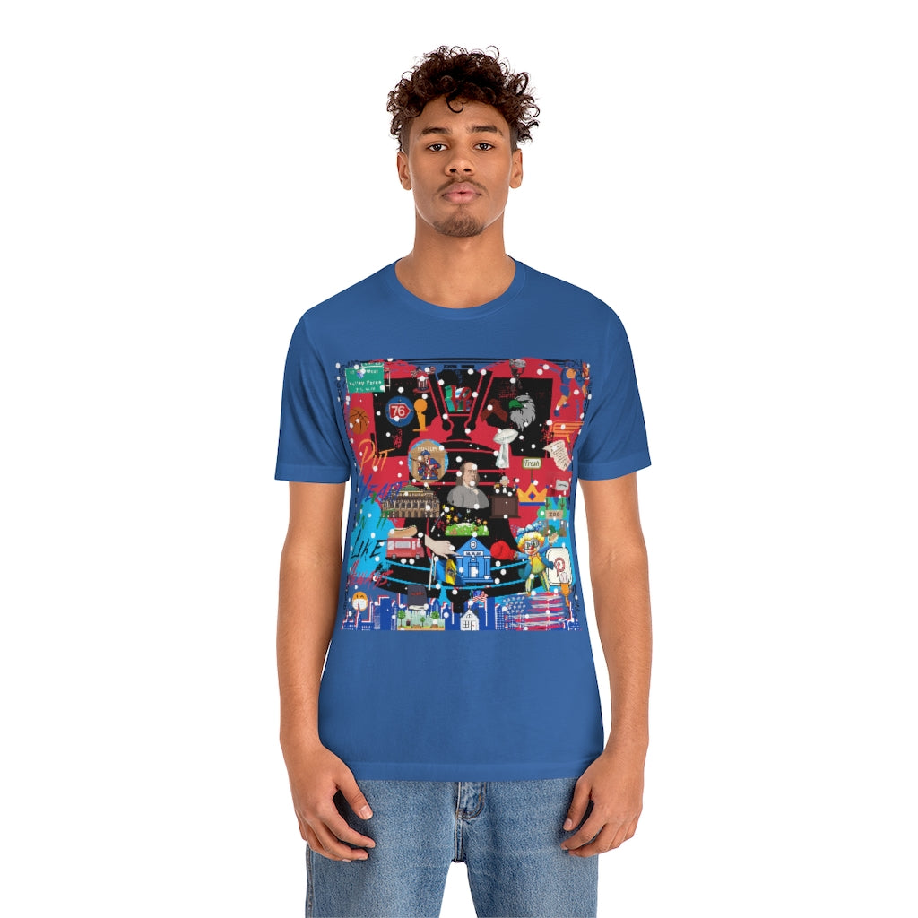 ND City Series PHILA Unisex Jersey Short Sleeve Tee