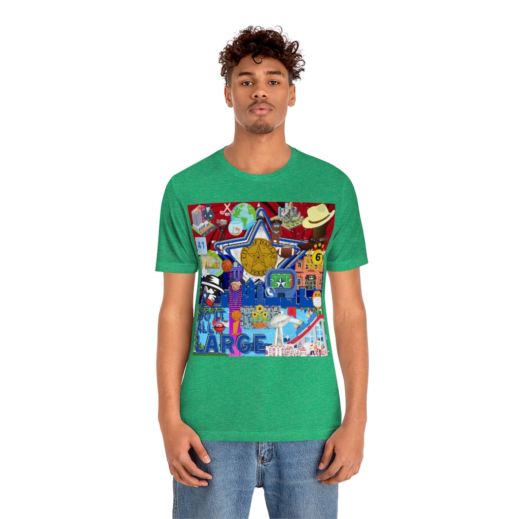 ND City Series DAL Unisex Jersey Short Sleeve Tee