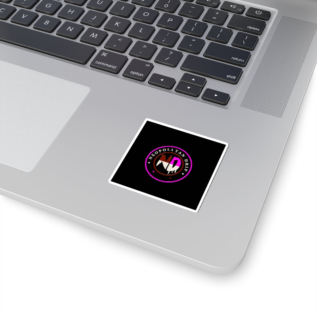 Neopolitan Drip Kiss-Cut Stickers