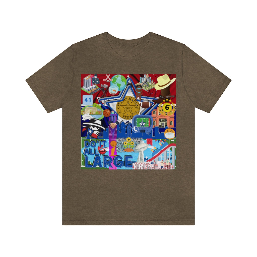 ND City Series DAL Unisex Jersey Short Sleeve Tee