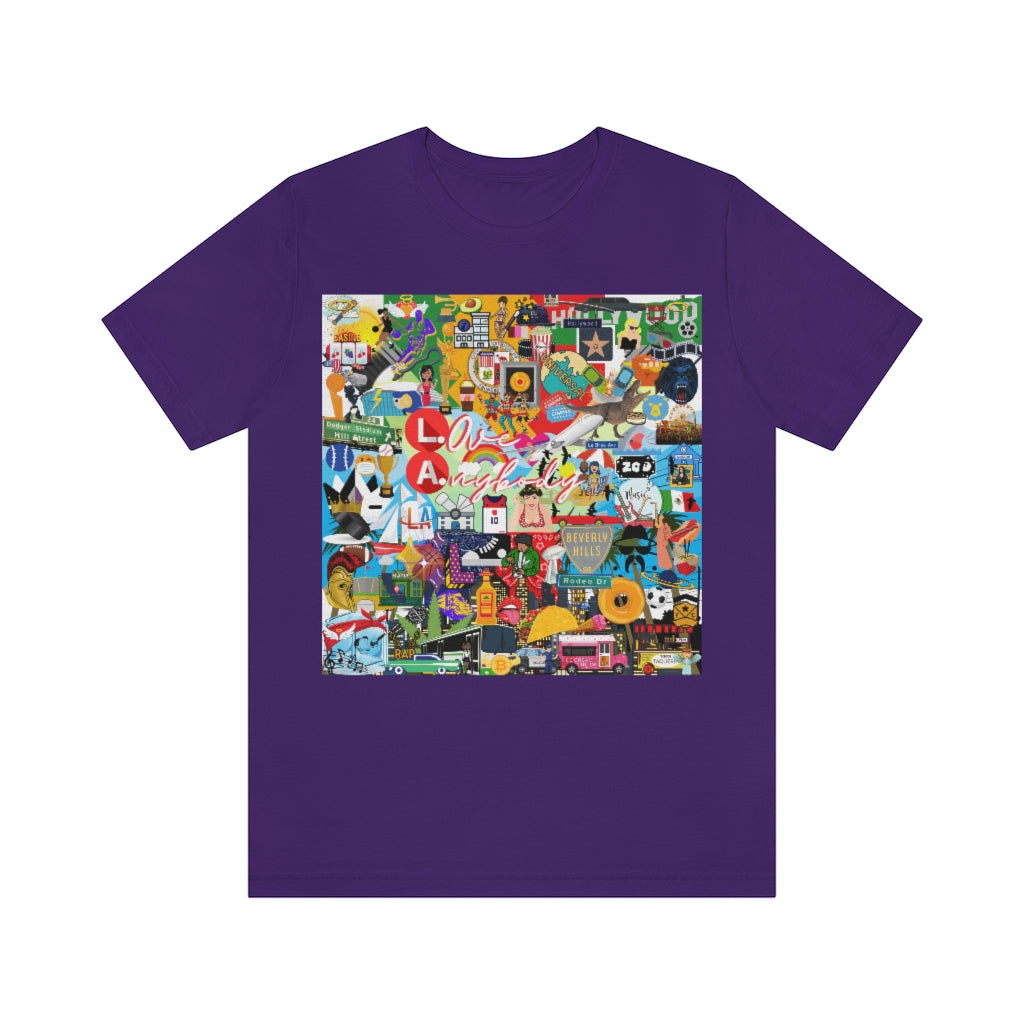 ND City Series L.A. Unisex Jersey Short Sleeve Tee