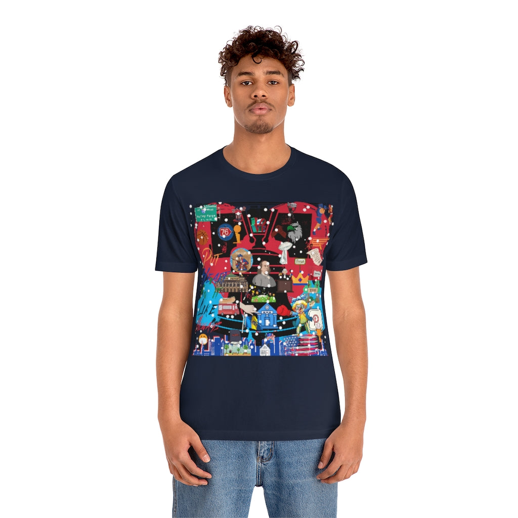 ND City Series PHILA Unisex Jersey Short Sleeve Tee