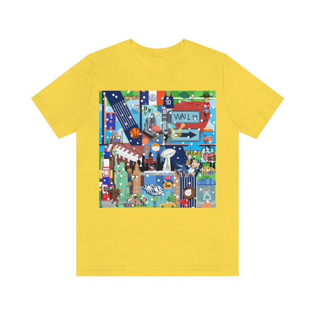 ND City Series N.Y. Unisex Jersey Short Sleeve Tee