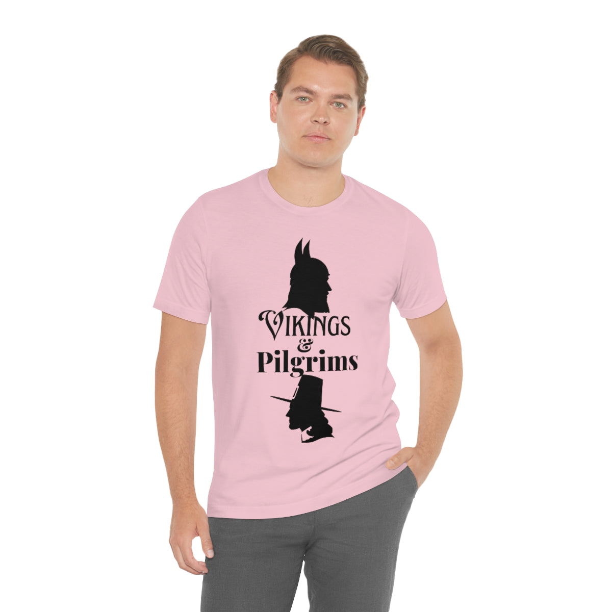Vikings & Pilgrims Unisex Jersey Short Sleeve Tee