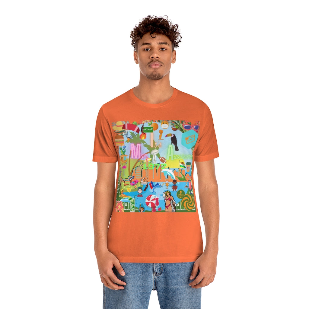 ND City Series MIA Unisex Jersey Short Sleeve Tee